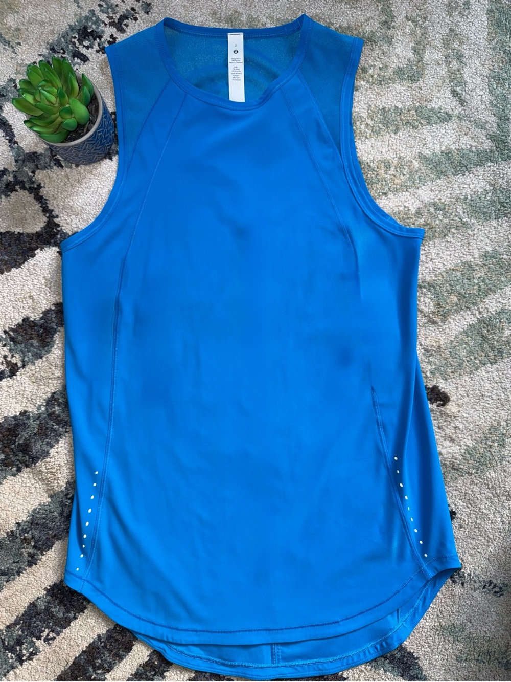 NEW Lululemon Sculpt Tank Top Poolside Blue
Tag size 2